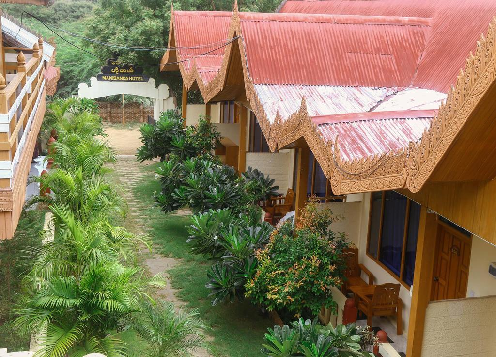 Manisanda Hotel Bagan Bagian luar foto