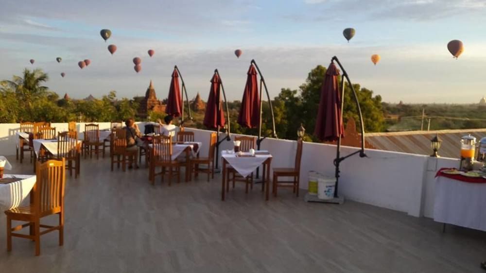 Manisanda Hotel Bagan Bagian luar foto